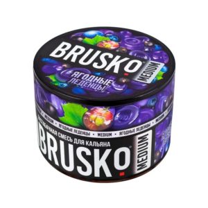 Бестабачная смесь для кальяна Brusko - ягодные леденцы