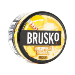 Бестабачная смесь для кальяна Brusko - имбирный лимонад